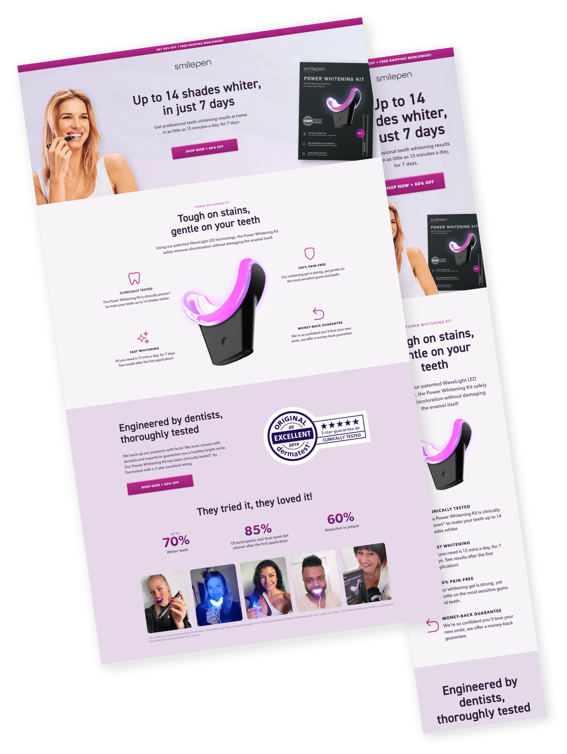 Webistry design example